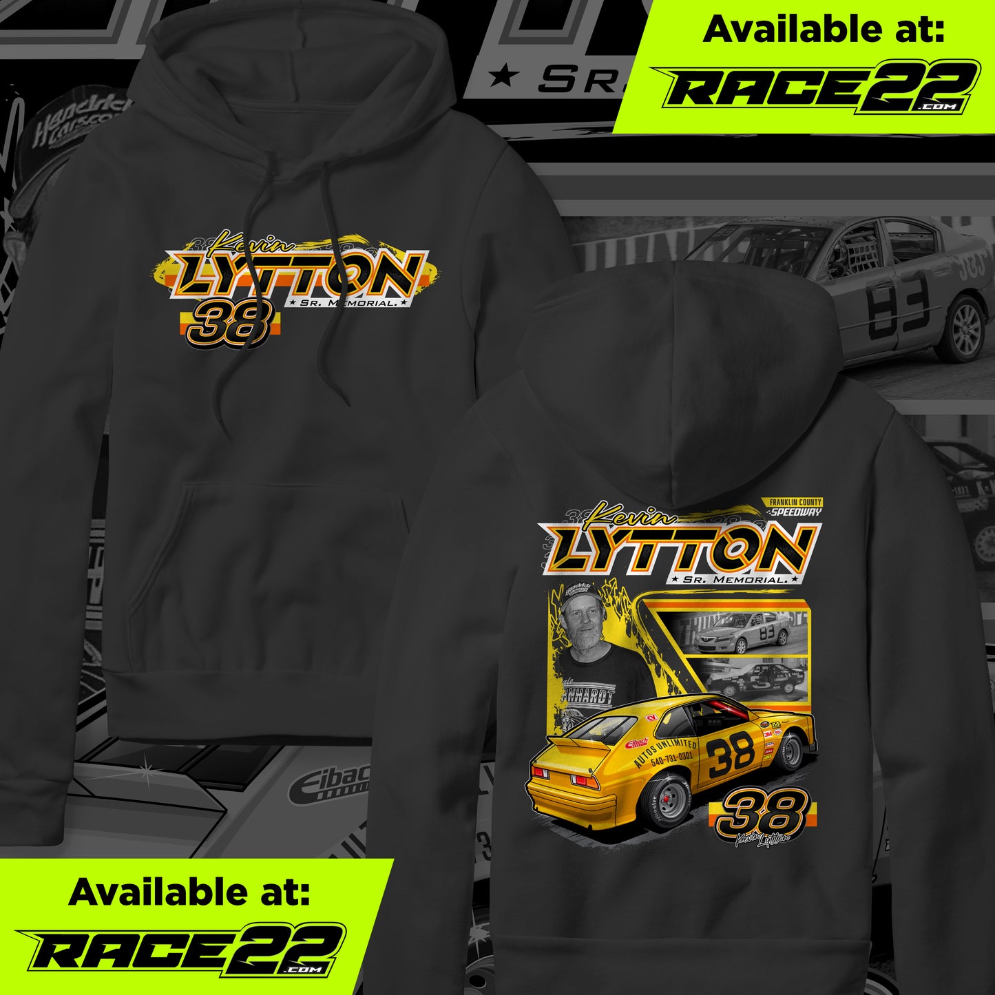 Franklin County Speedway - Kevin Lytton, Sr. Memorial Hoodie