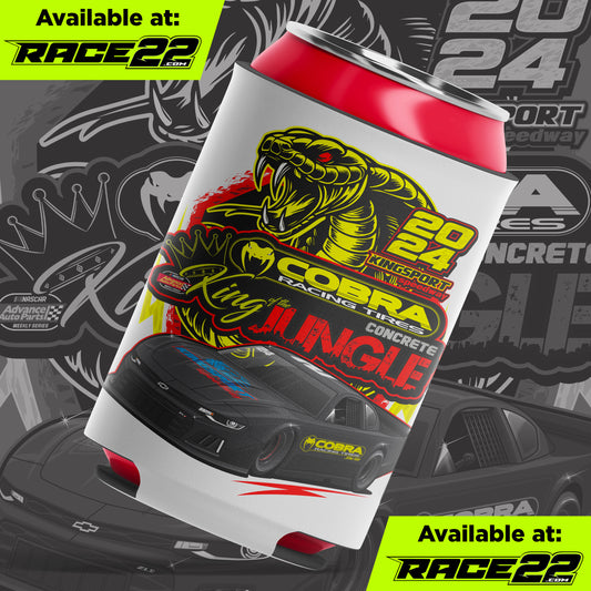 Kingsport Speedway - King of the Jungle Can Koozie