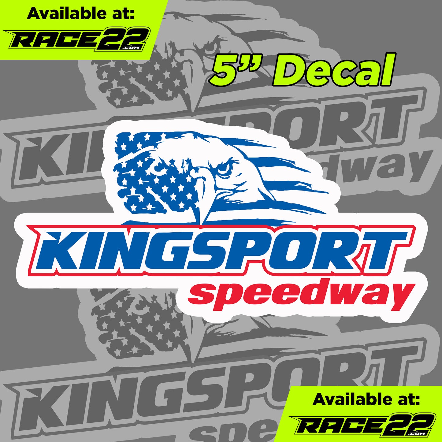 Kingsport Speedway - Logo Decal