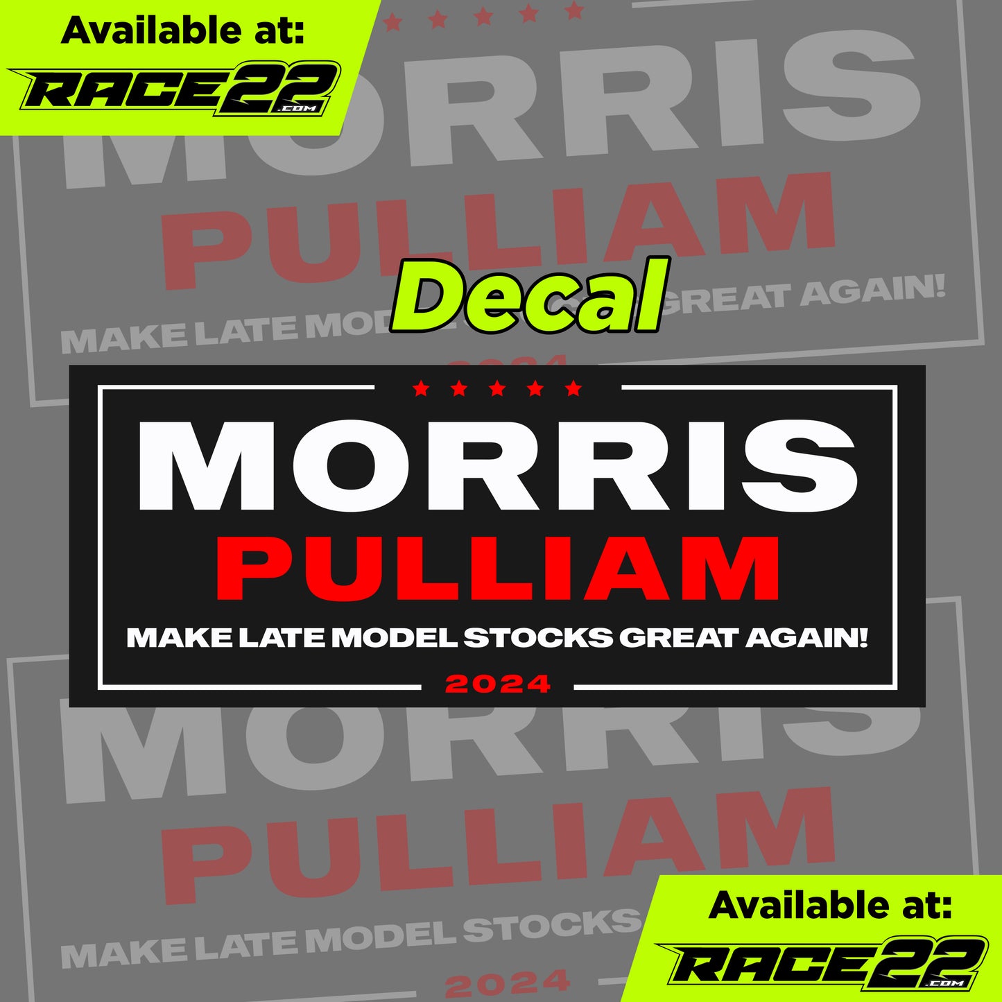 Morris Pulliam 2024 Decal