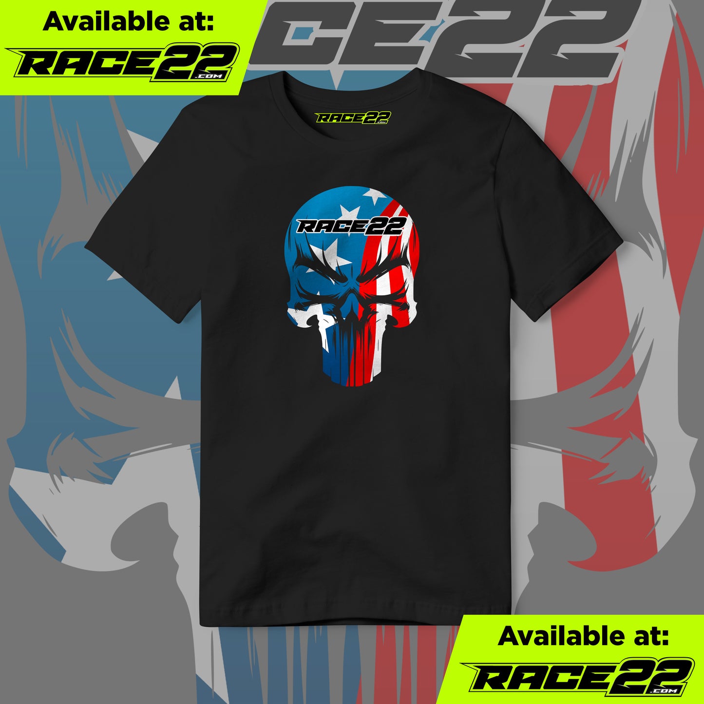 RACE22 Punisher T-Shirt