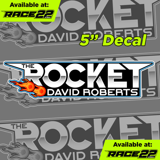 David Roberts - The Rocket Logo Decal