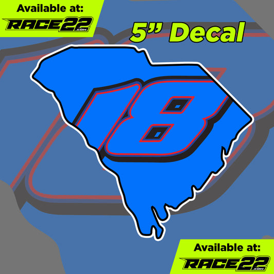 David Roberts - South Carolina 18 Decal