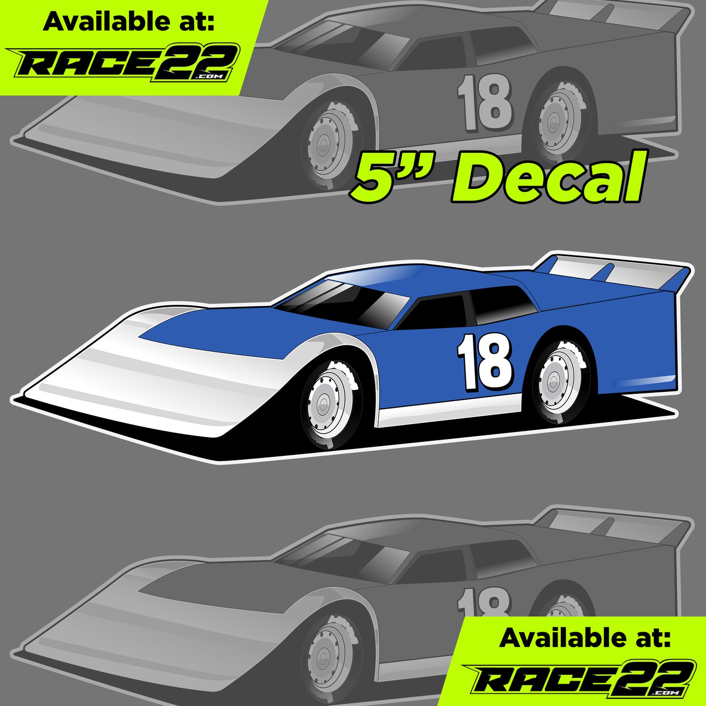 David Roberts - Wedge Dirt Car Decal